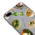 iPhone 8 Plus East Cuisine Telefon Kılıfı - Renkli Silikon - Gri