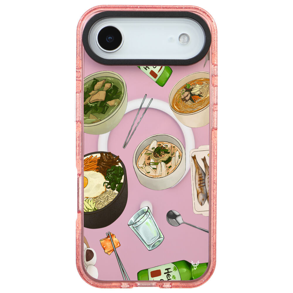 MagsafeliArtycaseSimliPembe