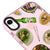 iPhone XR East Cuisine Telefon Kılıfı - Artycase - Simli Pembe
