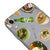 iPhone XR East Cuisine Telefon Kılıfı - Renkli Silikon - Gri