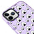 iPhone 11 Pro Onigiri Telefon Kılıfı - Artycase - Simli Mor