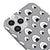 iPhone 11 Pro Onigiri Telefon Kılıfı - Renkli Silikon - Gri
