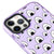 iPhone 12 Pro Onigiri Telefon Kılıfı - Artycase - Simli Mor