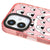 iPhone 17 Onigiri Telefon Kılıfı - Magsafeli Artycase - Simli Pembe