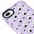 iPhone 8 Plus Onigiri Telefon Kılıfı - Artycase - Simli Mor