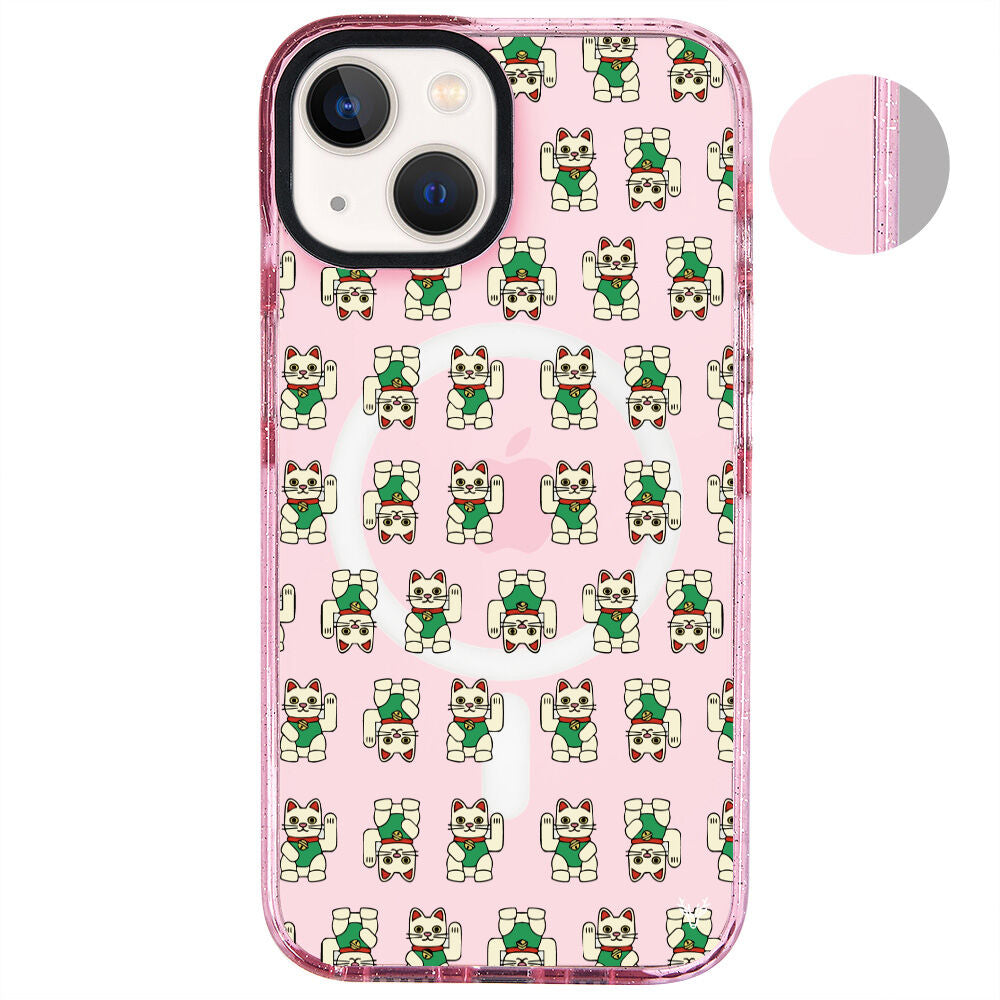 MagsafeliArtycaseSimliPembe