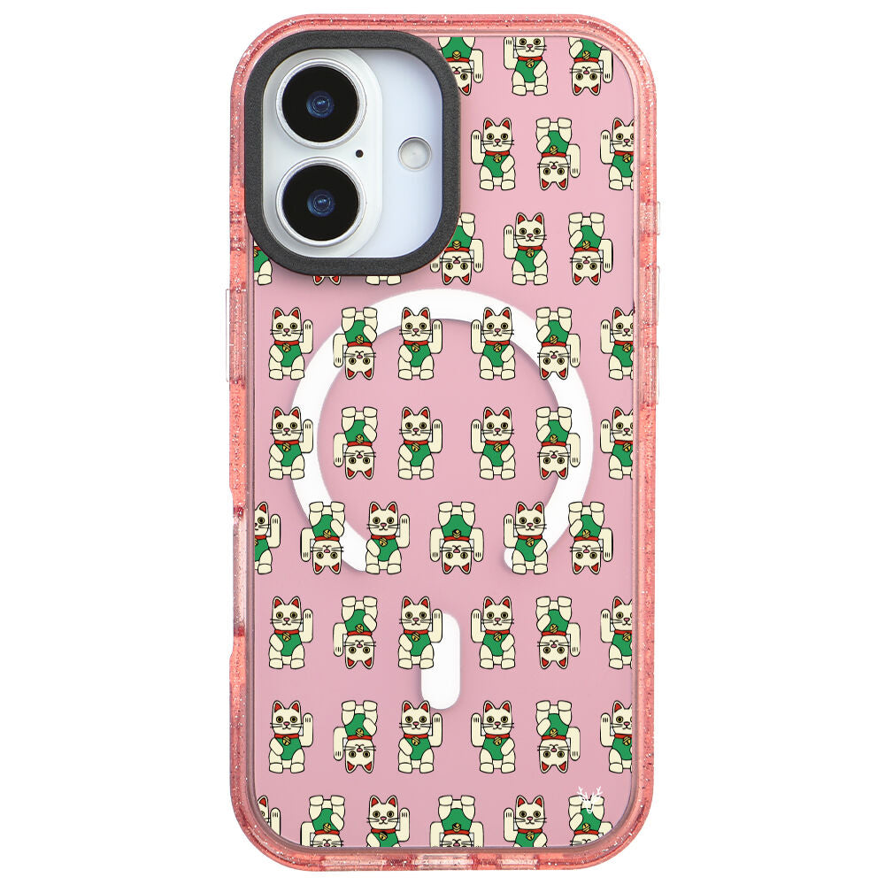 MagsafeliArtycaseSimliPembe