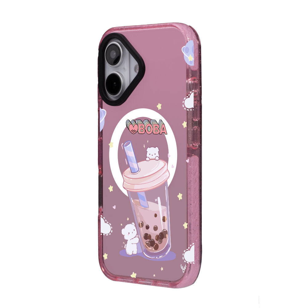 MagsafeliArtycaseSimliPembe