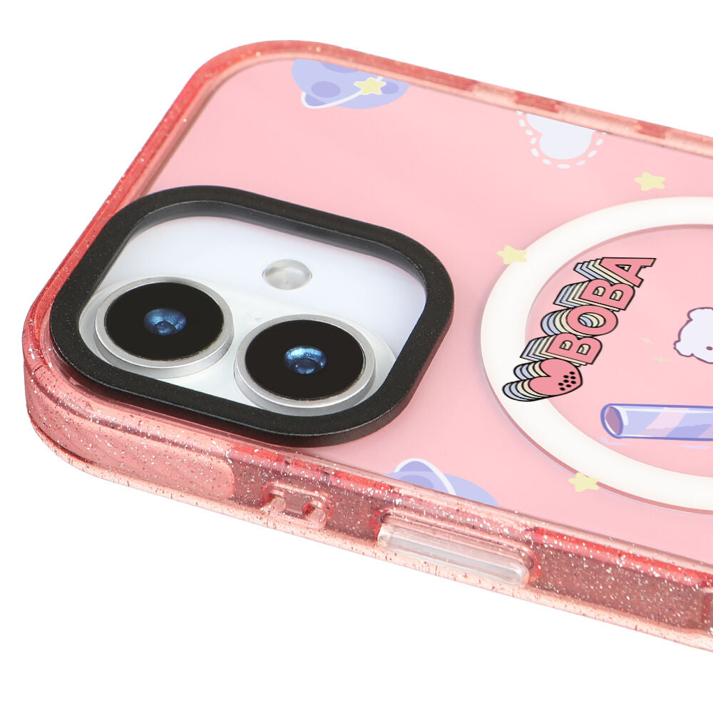 MagsafeliArtycaseSimliPembe