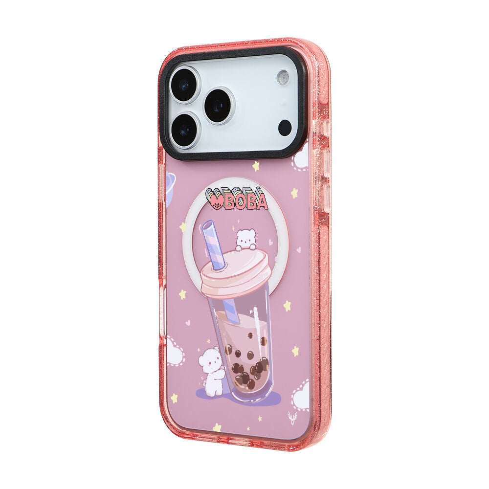 MagsafeliArtycaseSimliPembe
