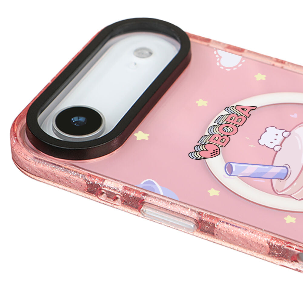 MagsafeliArtycaseSimliPembe