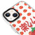 iPhone 13 Mini Sevimli Domates Telefon Kılıfı - Artycase - Beyaz