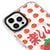 iPhone 14 Pro Max Sevimli Domates Telefon Kılıfı - Magsafeli Artycase - Beyaz