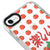 iPhone 8 Sevimli Domates Telefon Kılıfı - Artycase - Beyaz