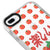 iPhone 8 Plus Sevimli Domates Telefon Kılıfı - Artycase - Beyaz