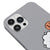iPhone 12 Pro Max BT21 Pixel Telefon Kılıfı - Renkli Silikon - Gri