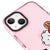 iPhone 13 BT21 Pixel Telefon Kılıfı - Artycase - Simli Pembe
