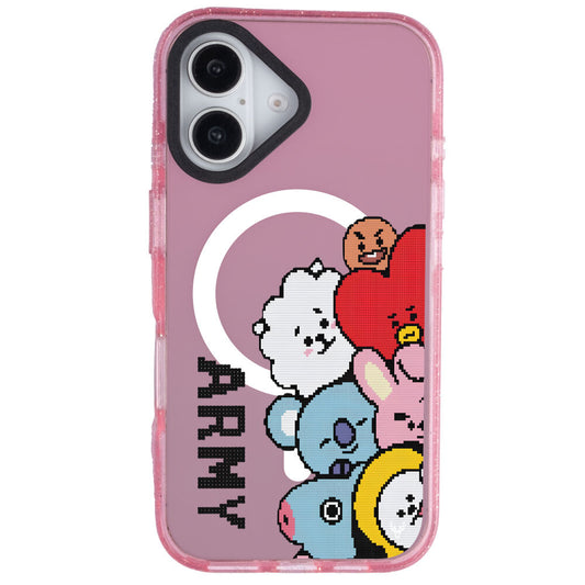 MagsafeliArtycaseSimliPembe
