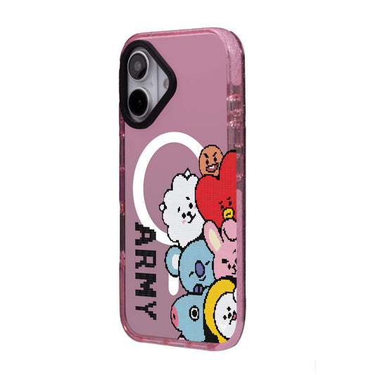 MagsafeliArtycaseSimliPembe