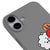 iPhone 16 BT21 Pixel Telefon Kılıfı - Renkli Silikon - Gri