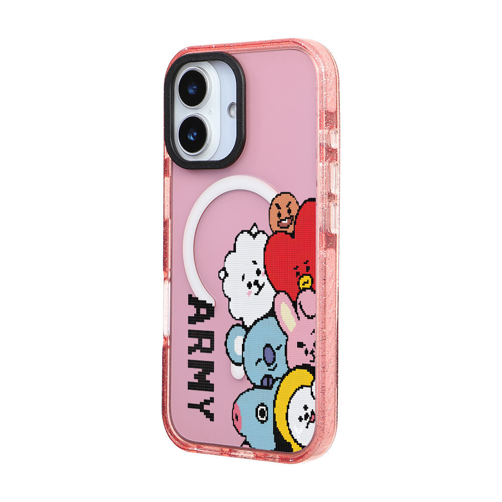 MagsafeliArtycaseSimliPembe