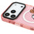 iPhone 17 Pro Max BT21 Pixel Telefon Kılıfı - Magsafeli Artycase - Simli Pembe