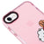 iPhone 8 BT21 Pixel Telefon Kılıfı - Artycase - Simli Pembe