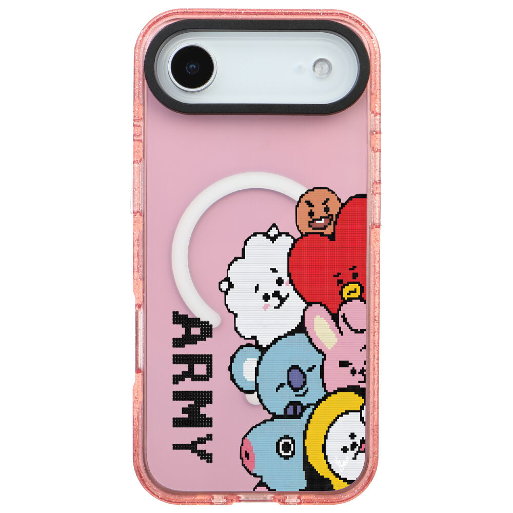 MagsafeliArtycaseSimliPembe