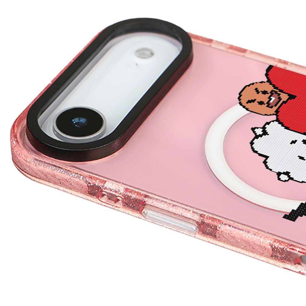 MagsafeliArtycaseSimliPembe