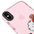 iPhone X BT21 Pixel Telefon Kılıfı - Artycase - Simli Pembe