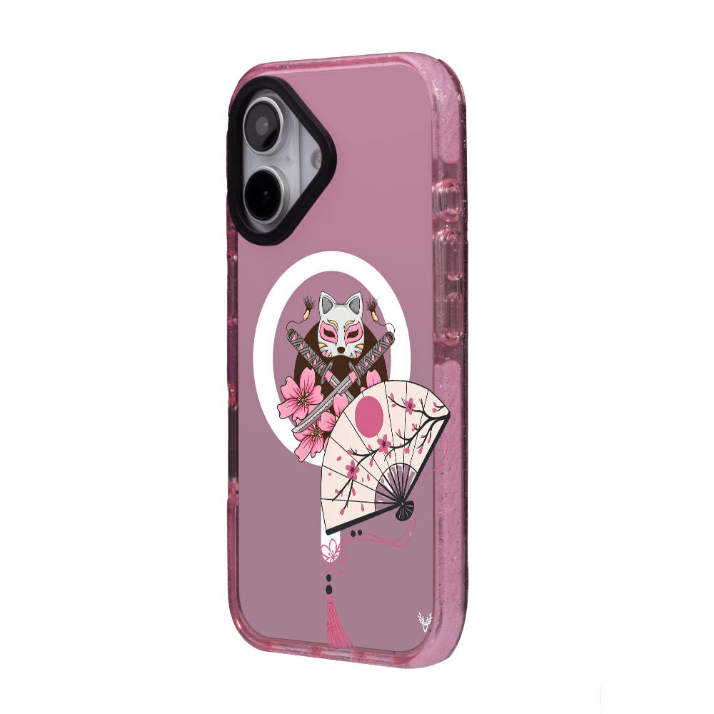 MagsafeliArtycaseSimliPembe