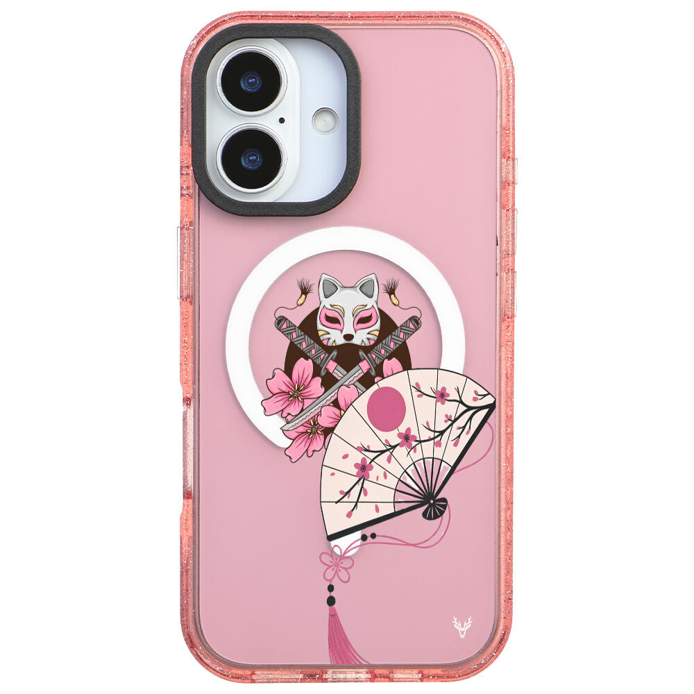MagsafeliArtycaseSimliPembe