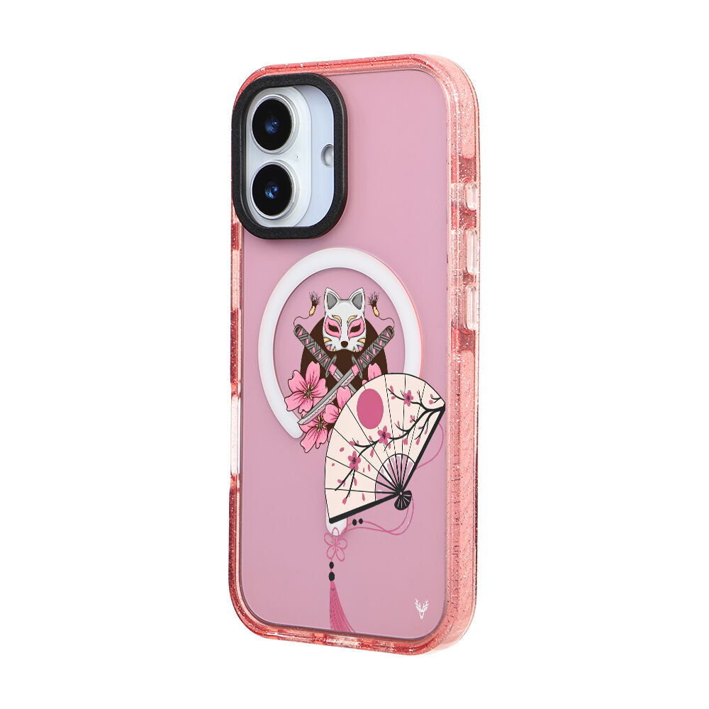 MagsafeliArtycaseSimliPembe