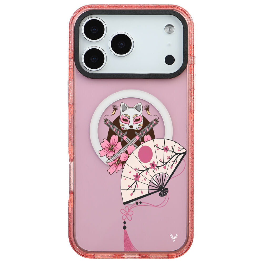 MagsafeliArtycaseSimliPembe