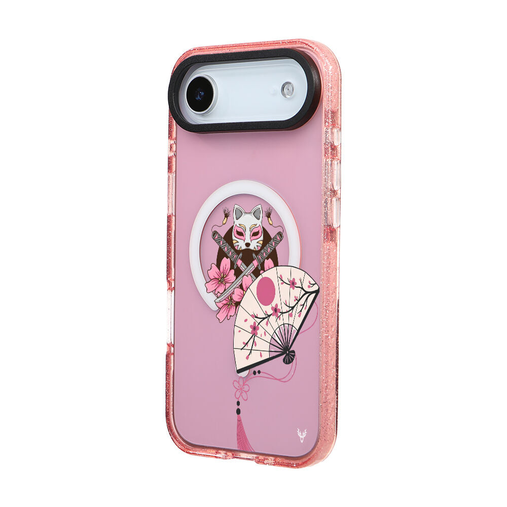 MagsafeliArtycaseSimliPembe