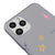 iPhone 11 Pro Max New Jeans Telefon Kılıfı - Renkli Silikon - Gri