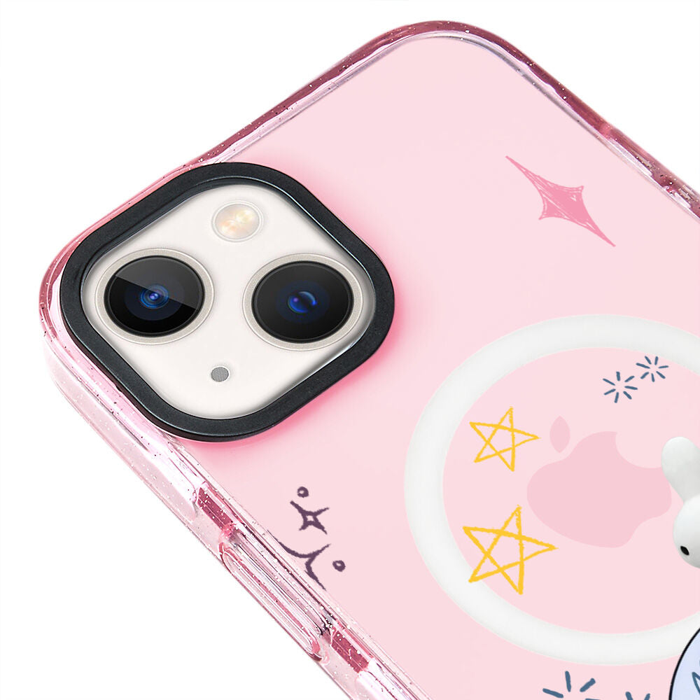 MagsafeliArtycaseSimliPembe