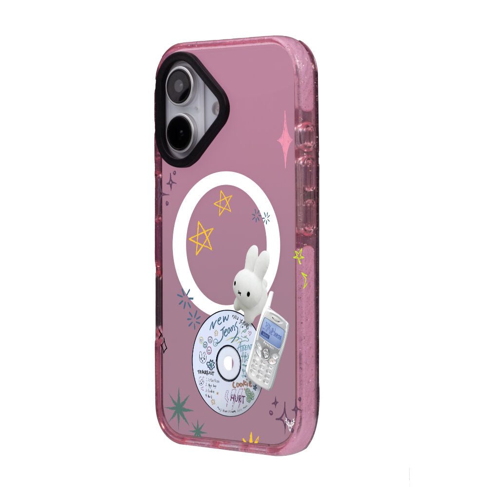 MagsafeliArtycaseSimliPembe