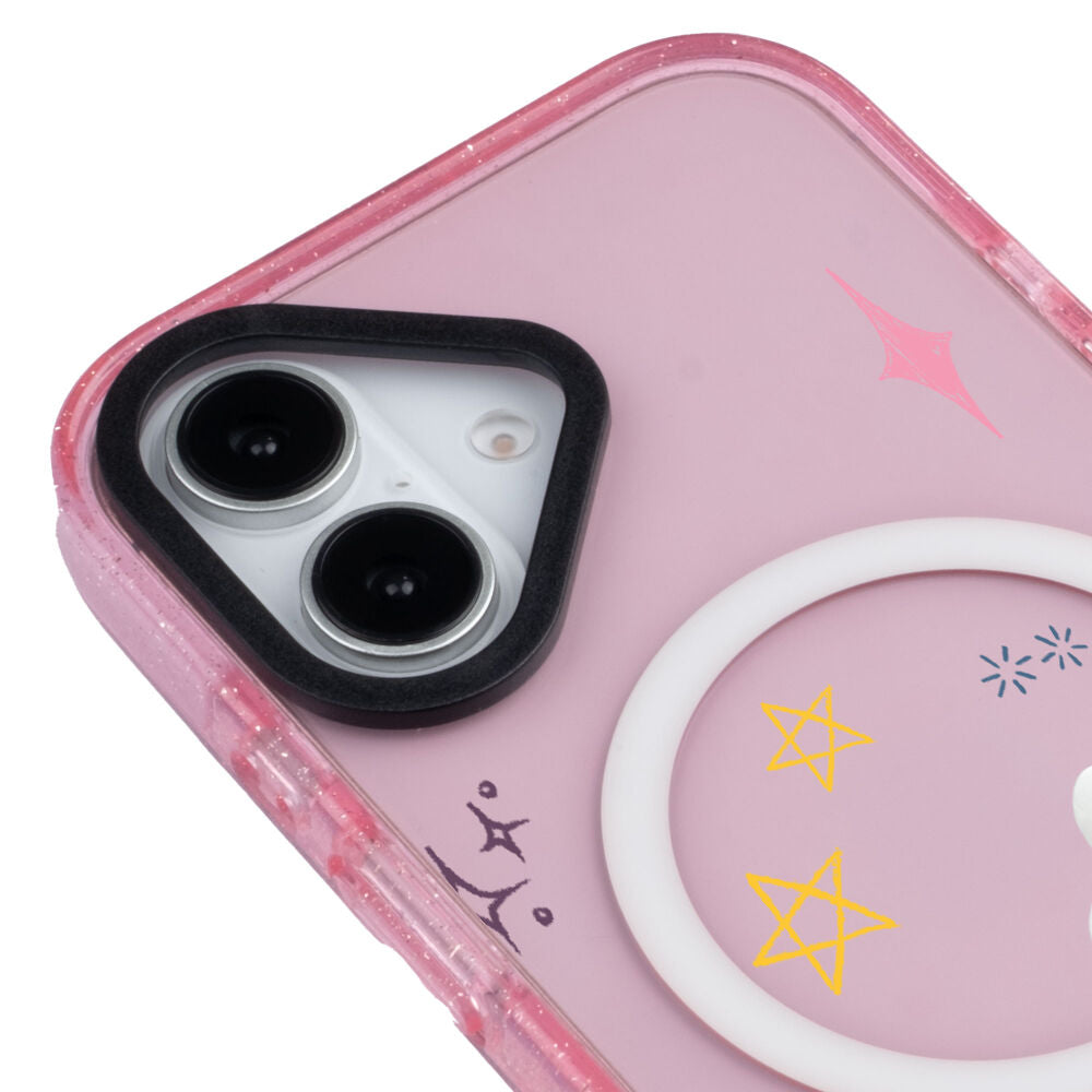 MagsafeliArtycaseSimliPembe