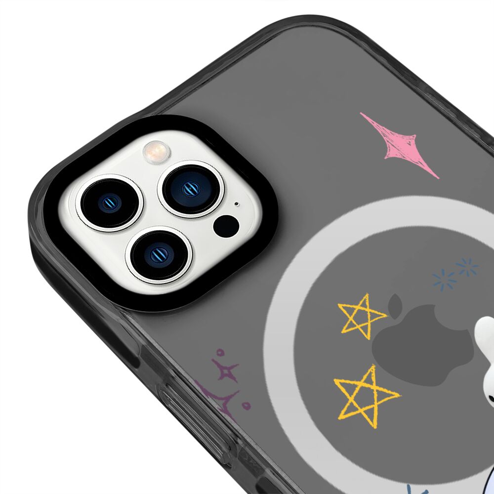 MagsafeliArtycaseCoolBlack