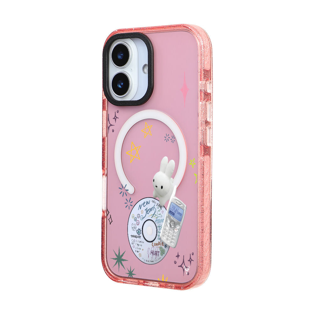 MagsafeliArtycaseSimliPembe