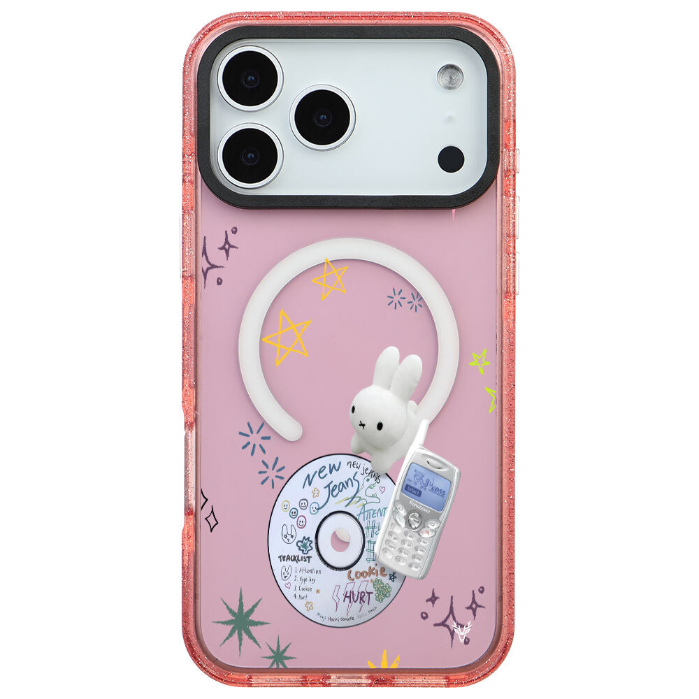 MagsafeliArtycaseSimliPembe