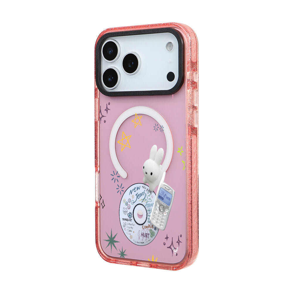 MagsafeliArtycaseSimliPembe