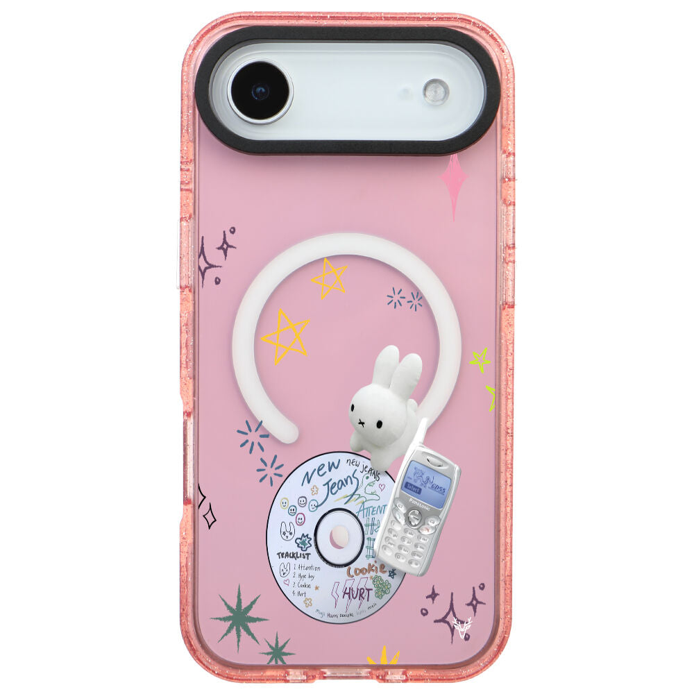 MagsafeliArtycaseSimliPembe