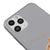 iPhone 11 Pro Cinnamon Telefon Kılıfı - Renkli Silikon - Gri