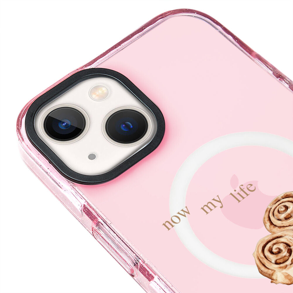 MagsafeliArtycaseSimliPembe