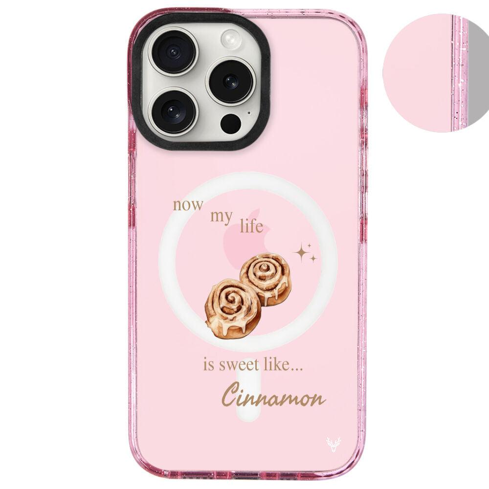 MagsafeliArtycaseSimliPembe