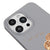 iPhone 15 Pro Cinnamon Telefon Kılıfı - Renkli Silikon - Gri
