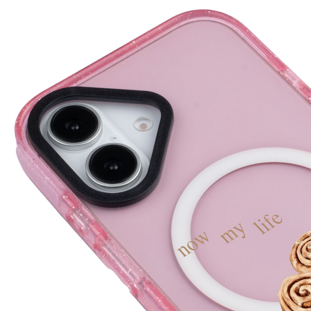 MagsafeliArtycaseSimliPembe