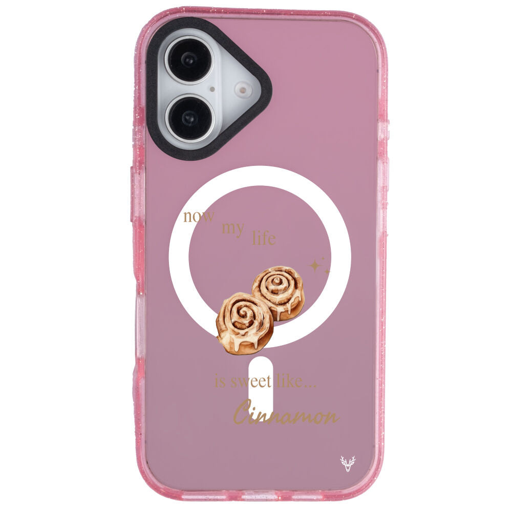 MagsafeliArtycaseSimliPembe